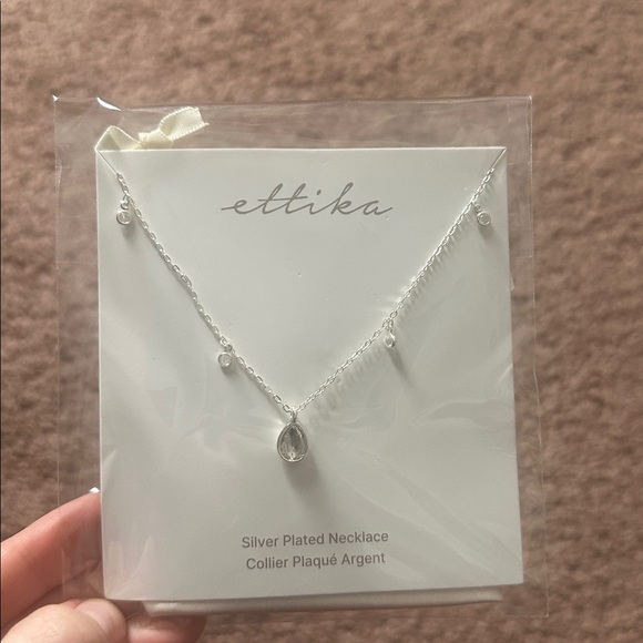 Ettika Dripping in Crystals Drop Necklace - Picture 4 of 6